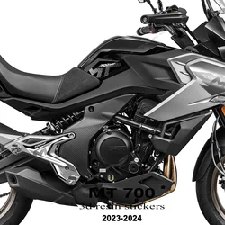 3D Gel Epoxy Sticker Kit 3D Motorcycle tank pad Protection Sticker For CF Moto 700MT MT 700 2023 2024