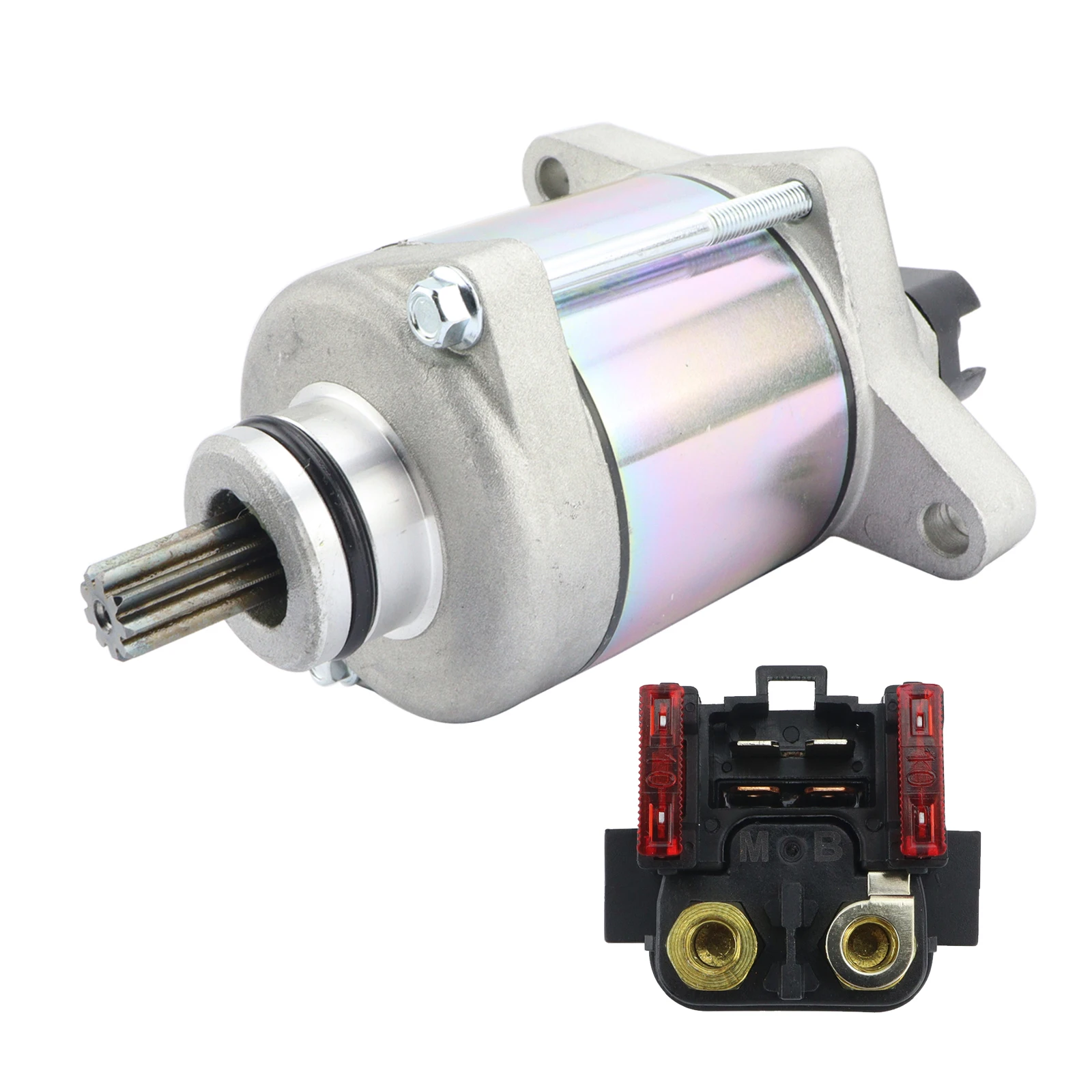 Motorcycle Engine Starter Motor and Relay For KTM 250 300cc XC XC-W EXC For HUSQVARNA TE250 TE300 TX300 Replace OEM:55440001000