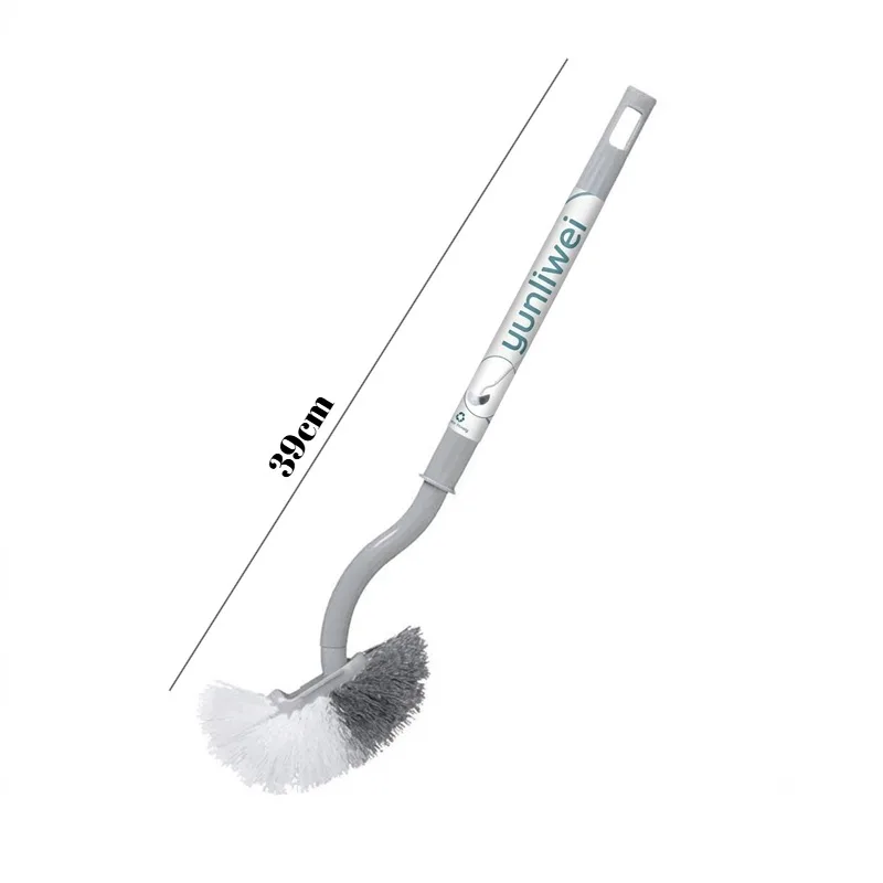 Bathroom Wall Mounted S-shaped Toilet Curved Brush Toilet Cleaner  Automatic  Self-cleaning Toilet  Specific  Strong Yunliwei