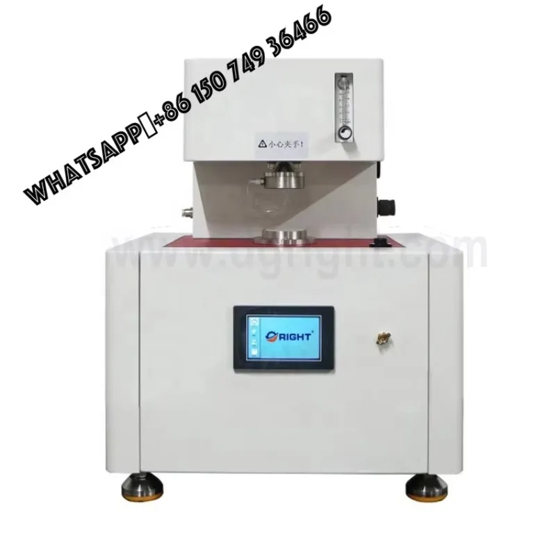 Advanced EN136 Medical Mask Respiratory Exhalation Valve Leakage Air Tightness Tester