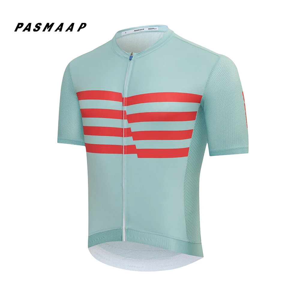 PASMAAP Midsummer Cycling Jersey MTB Road Bicycle Shirt High Quality Pro Team Short Sleeve Bike Clothes Maillot Ciclismo Hombre