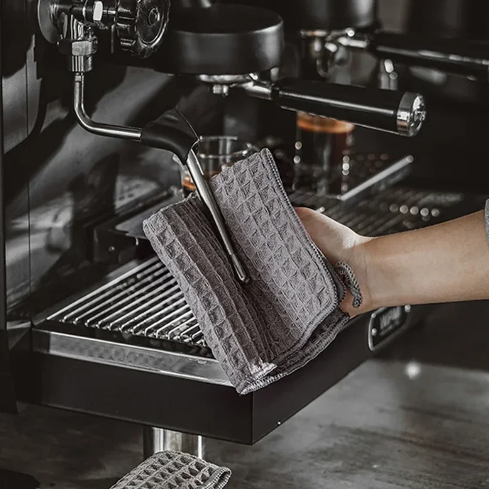 

Super Absorbent Barista Bar Towel Coffee Machine Special Rag No Lint Square Towel Cleaning Cloth Coffee Machine Cleaning Towel