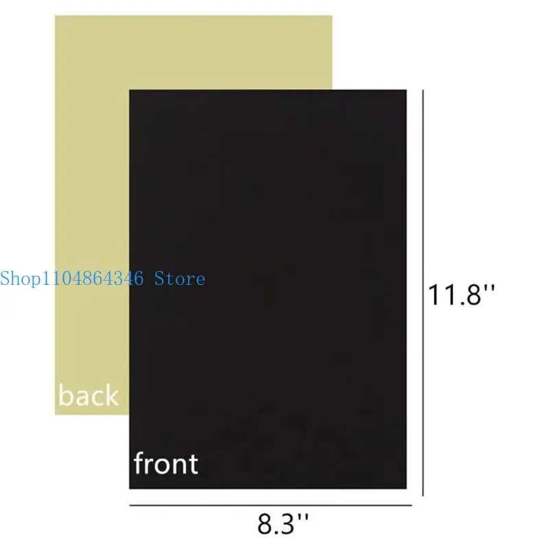 5asd 10 Pcs Adhesive Felt Sheet A 4 Size Felt Adhesive Sheet for Craft Making