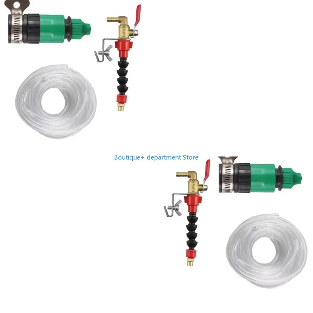 E1PD Universal Dust Remover Water Sprayer System Nozzle 300cm/500cm/1000cm Pipe