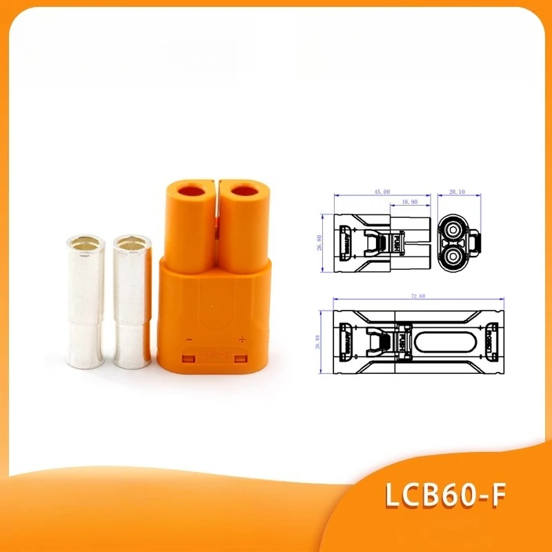 موصلات Amass LCB60PW-M لموصلات شاحن لوحات الدوائر وموصلات التوصيل الكهربائية