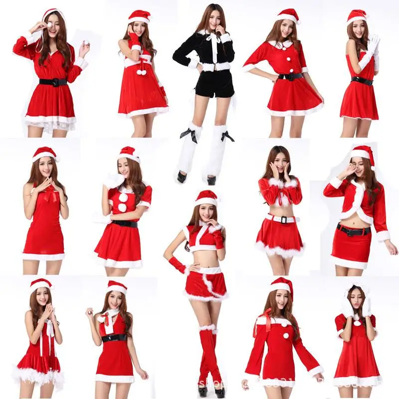 

Adult Cisas Costume S Claus Performance Suit Par Sexy orm Women's Sle Men's Sle Stage Costume Outfit