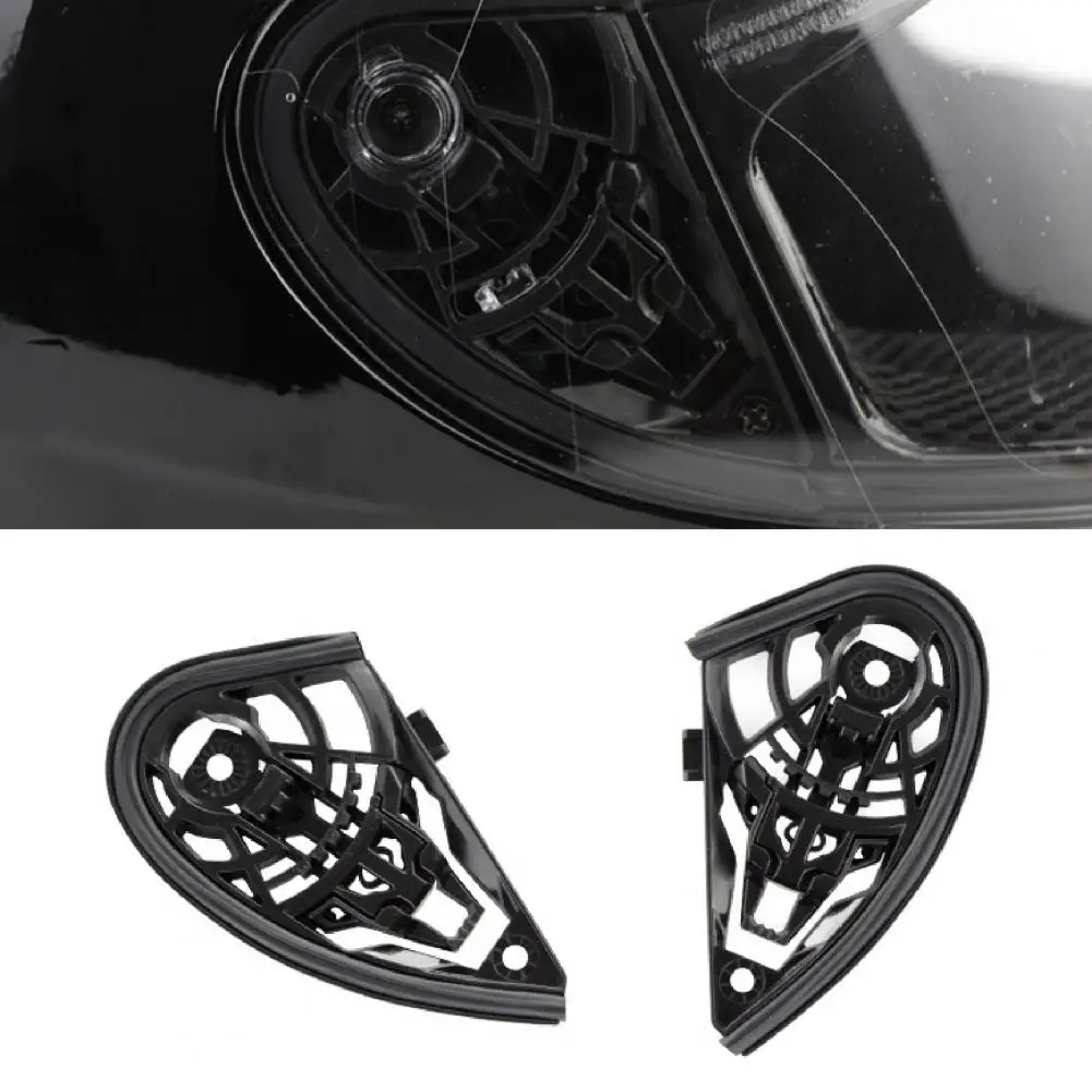 1 Pair Shield Base Plate Compact Tight ABS Helmet Gear Base Plate for K1 K3SV K5 / K3 K4