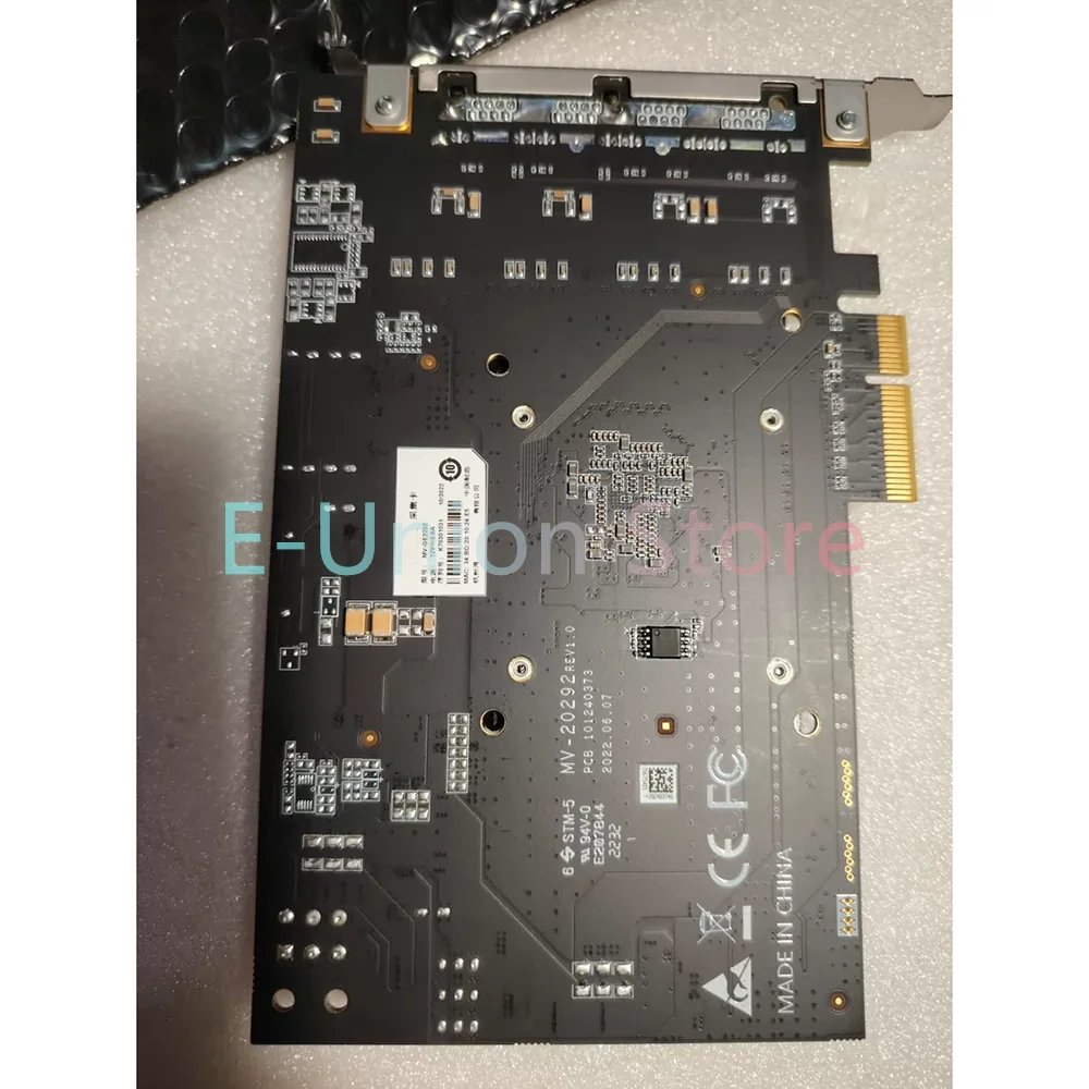 Robot Acquisition Card MV-GE2204 4 Gigabit Ethernet Port PCI-E Interface