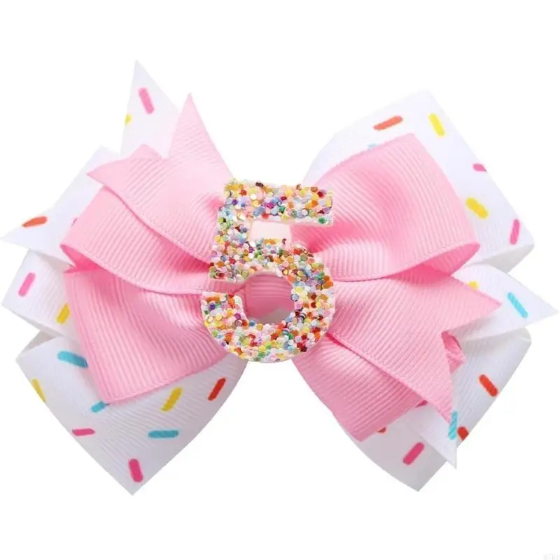 

97BE Повязка на голову/заколка для волос с бантом Реквизит для празднования дня рождения и тематических вечеринок