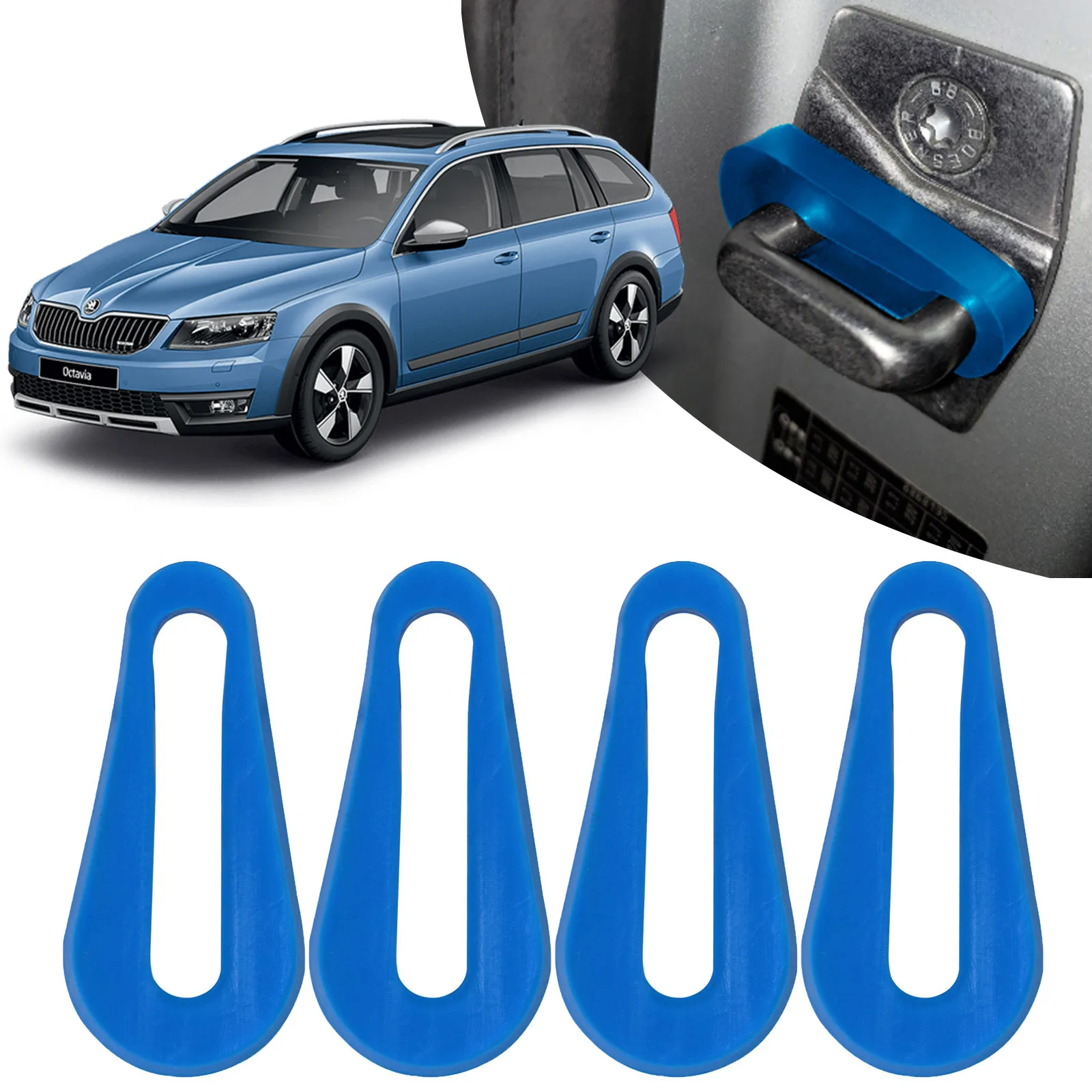 A5 A4สำหรับ Skoda Fabia KODIAQ Octavia A7 A6ที่นั่งแบบเยติรวดเร็วเบาะรถ aliza ibleon ตัวหน่วงการสั่นสะเทือนกันกระแทก