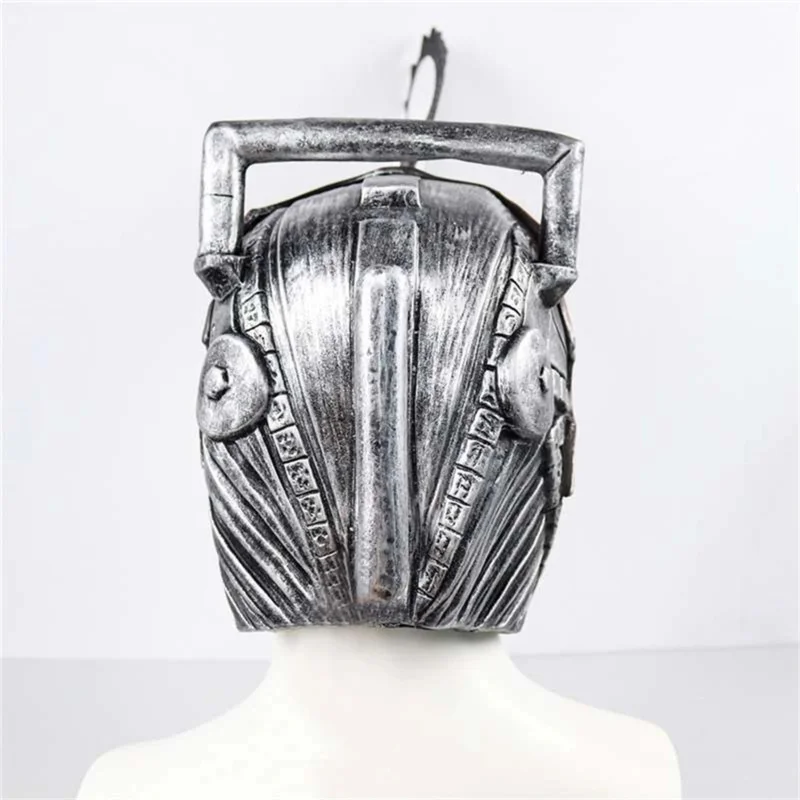 Motosega uomo maschera Demon Killer casco copricapo in lattice maschera Horror Halloween Party Cosplay Costume puntelli