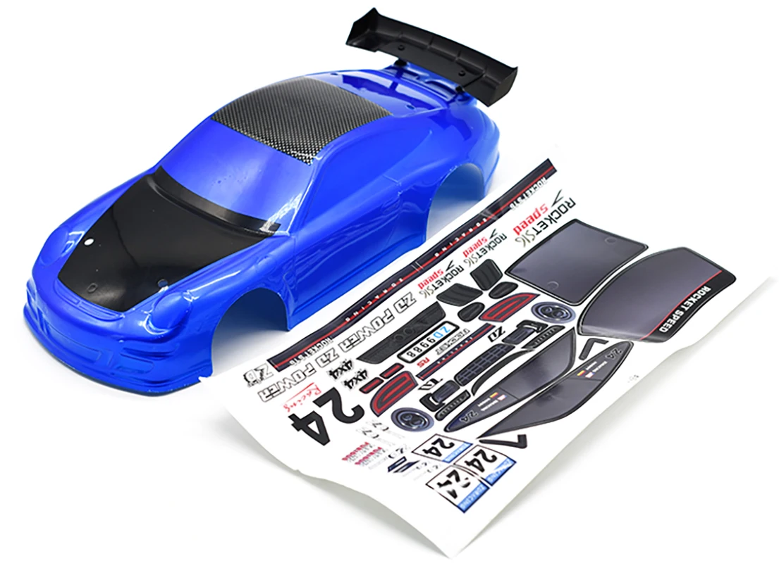 0091 1/16 Flat Running Electric Room PVC Car Shell Top Xing Yaohua S16 Car Shell 16426-2020 Original Shell