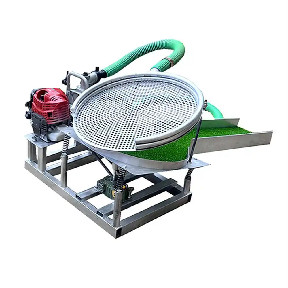 

Portable Automatic Gold Panning Equipment Mini Engine Gold Separator Gold Washing Machine Mining Separator