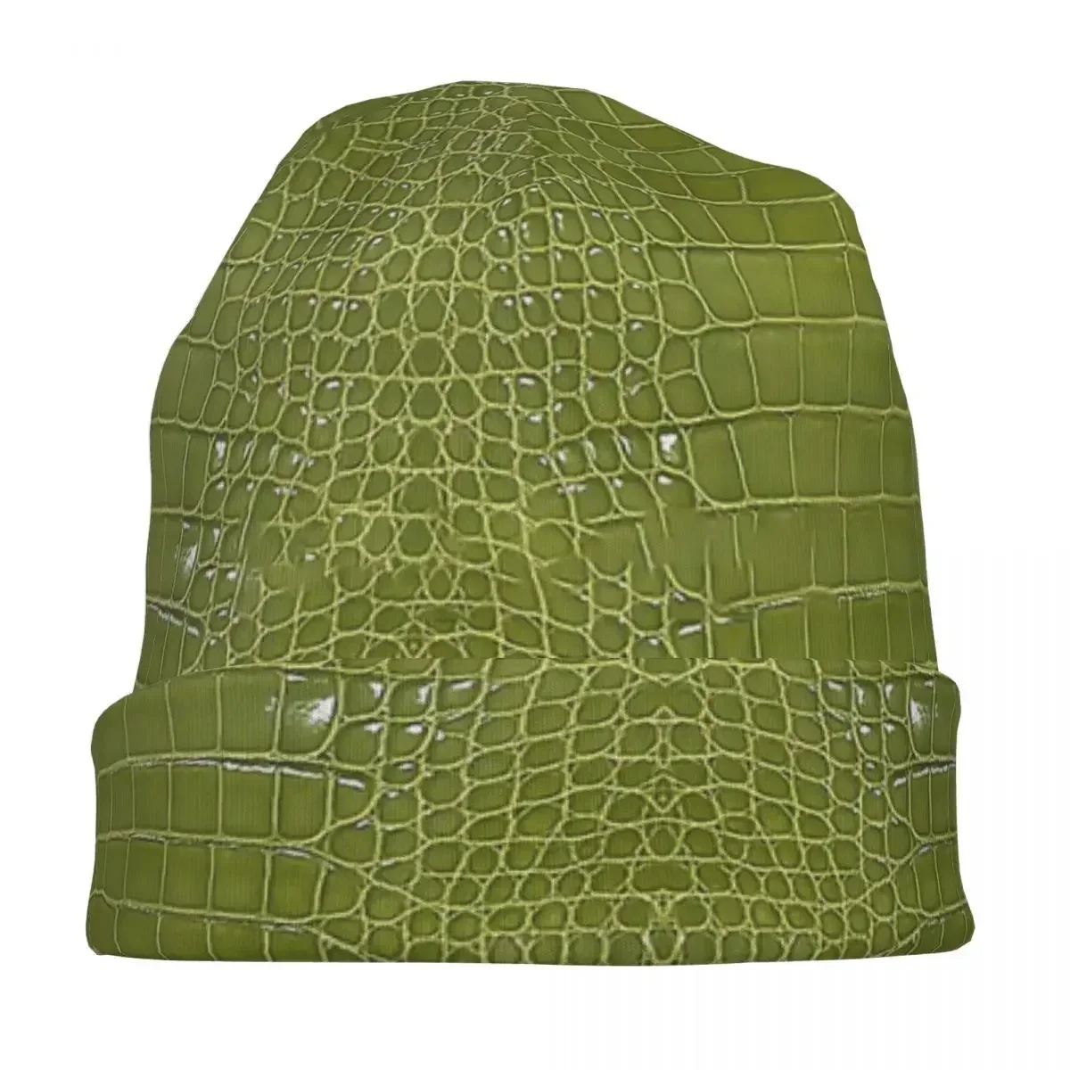 Alligator Skin Caps Pattern Texture Vintage Adult Outdoor Skullies Beanies Hat Spring Warm Thermal Elastic Bonnet Knitting Hats