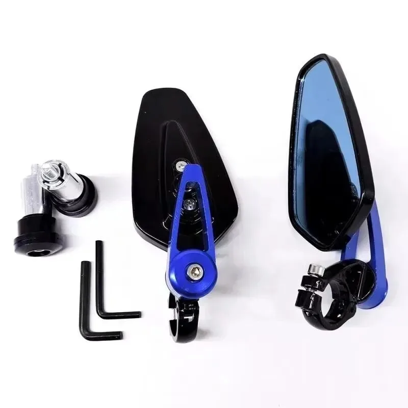 

1 пара для Ducati 400 620 695 696 796 S2R 800, универсальные алюминиевые зеркала для мотоцикла, ручка, конец