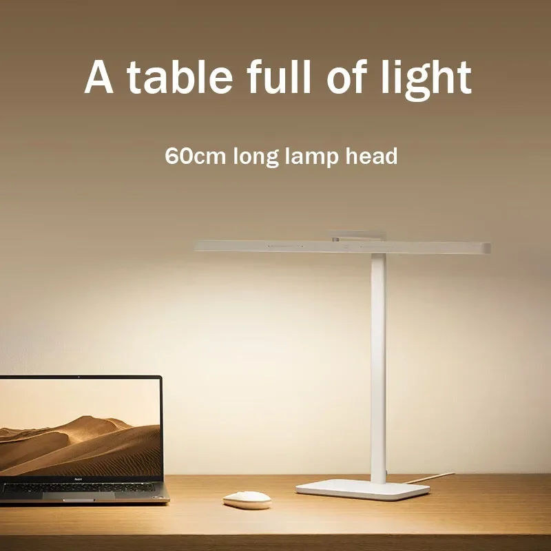 Xiaomi Mijia Desk Lamp 2 LED Desk Light 60cm Long Lamp Holder HyperOS Connect Adjustable Light Mode Bedroom Desk Reading Lamp