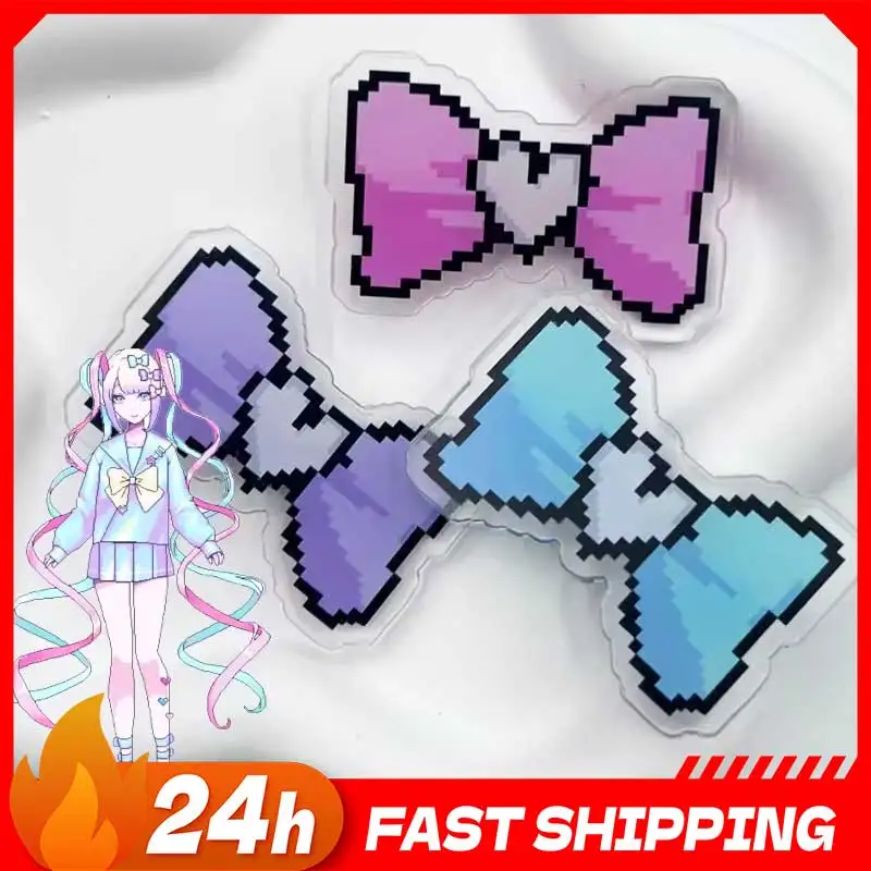 

Периферийные устройства для игр «Перегрузка» Needy Streamer Super Seiso Gamer Tenshi, акриловая заколка для волос Y2K Super Seiso, акриловые аксессуары, игрушки