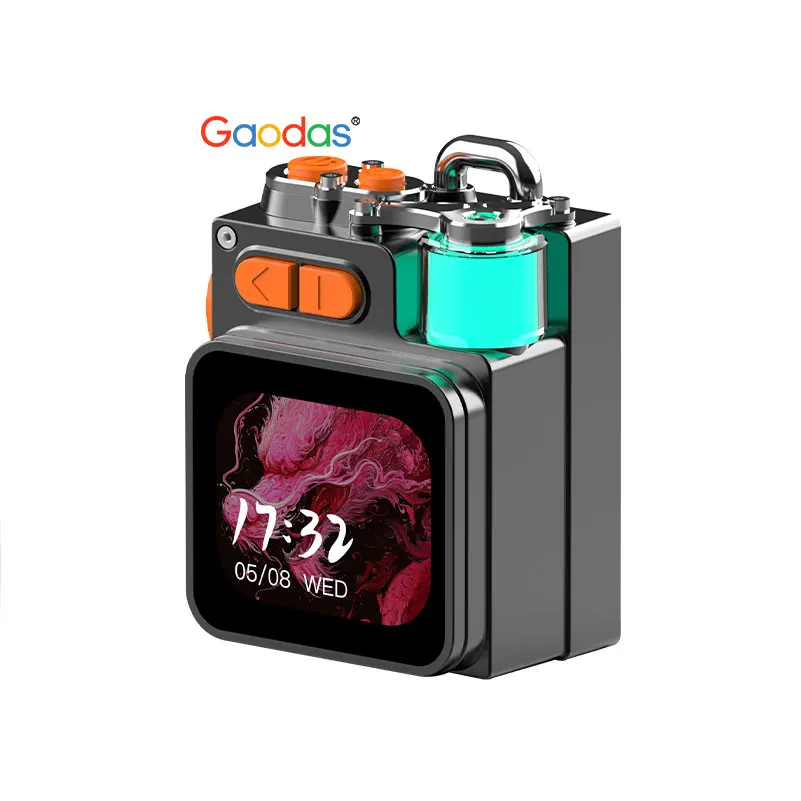 

Factory Portable BT5.4 Speaker with RGB Light Smart Touch Screen TF Max 32G Zinc Alloy Subwoofer for Traveling Outdoor Activity