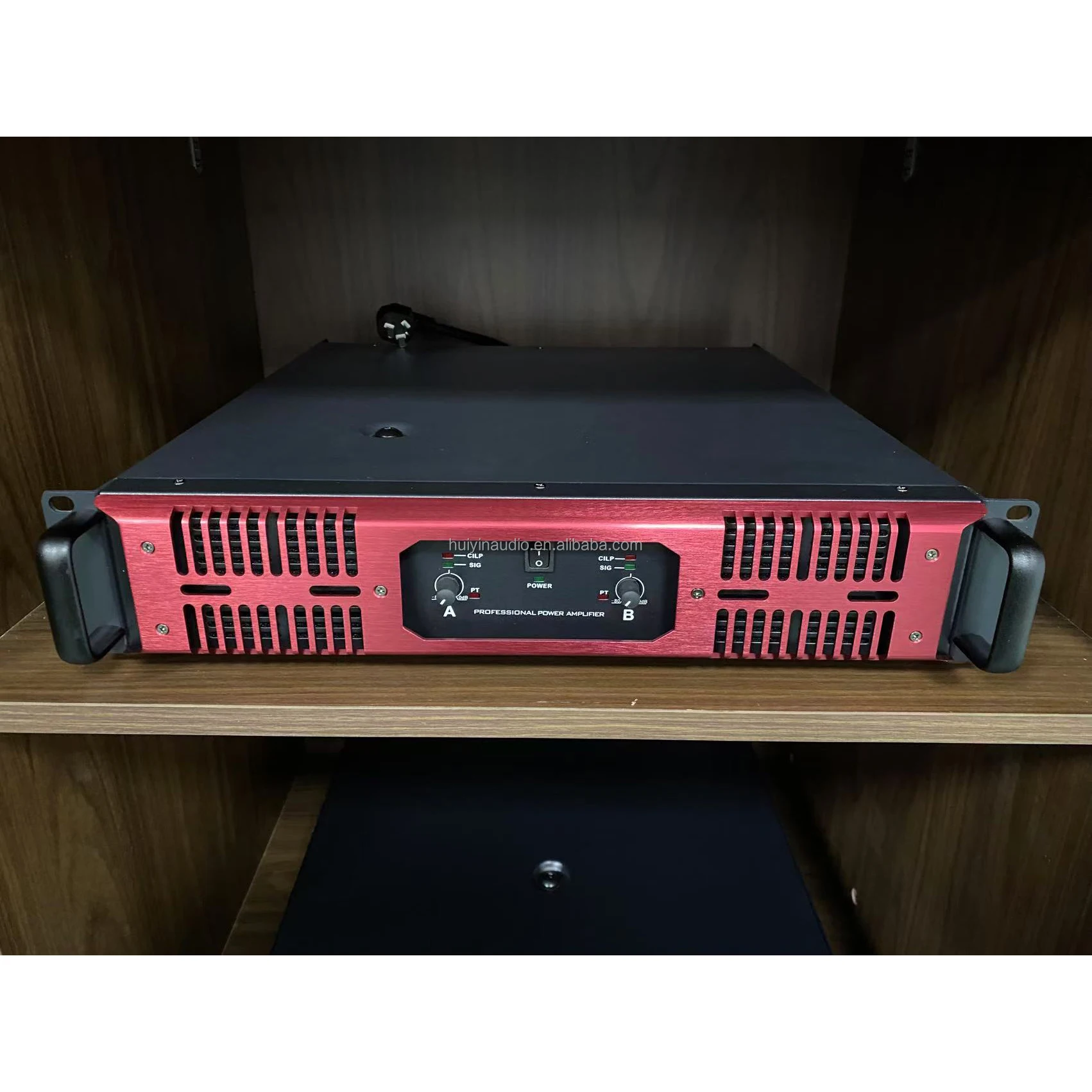 MD Series 2 Channel Amplifiers High Power Stereo 8Ohm 2 X 1800W 1600W 1200W Power Amplifier for Professional Audio Sound System 4