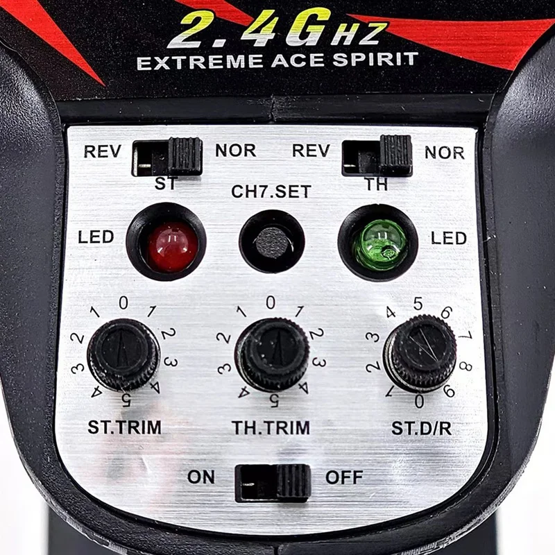 Best-7CH 2.4 Ghz เครื่องส่งสัญญาณและตัวรับสัญญาณ ESC ชุดสําหรับ 3 S Lipo แบตเตอรี่อะไหล่อัพเกรดสําหรับ Scy16101pro,16103Pro,Sg116pro,SG116 MAX