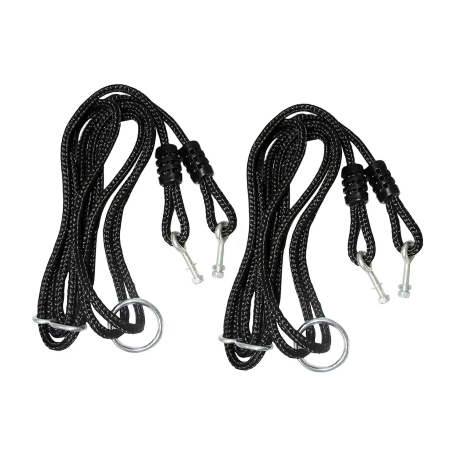 Outdoor Playground Swing Rope Replacement for Disc Swing and Tree Swing Adjustable Length 110-180cm Heavy Duty PE Rope with