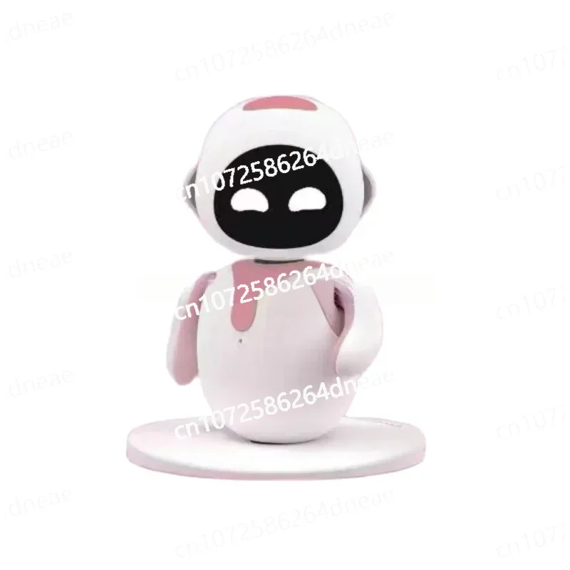 Eilik التفاعل العاطفي الذكي Ai لعبة إلكترونية تعليمية لسطح المكتب للحيوانات الأليفة مرافقة صوت أزرق/وردي روبوت #3