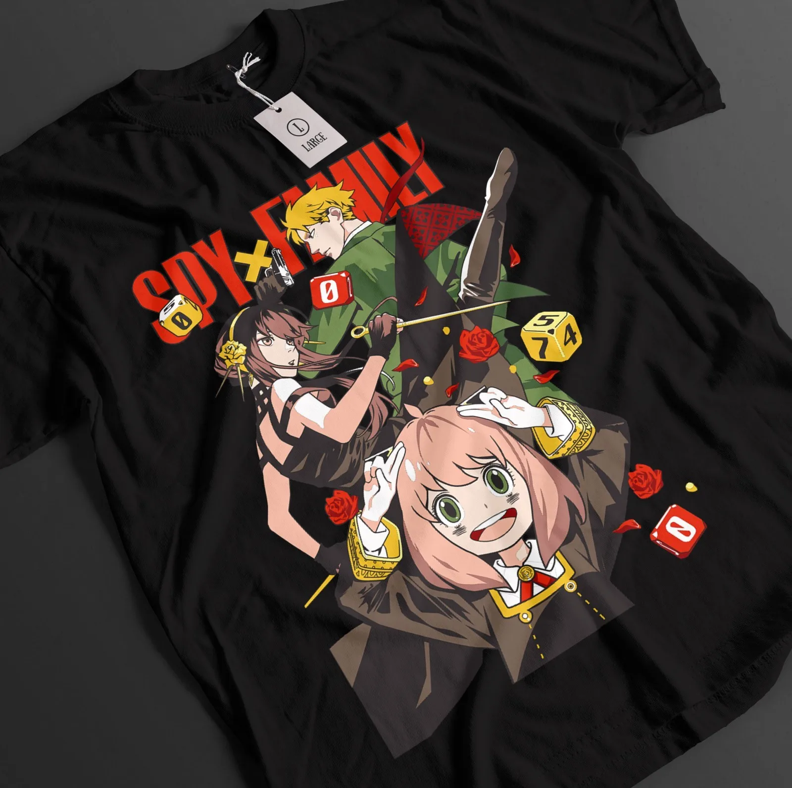 Spy x Family Shirt Anya Tshirt Loid Forger T-Shirt Yor Tee Bond Sylvia Anime Top