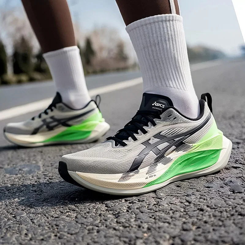Asics Men's and Women's Shoes Running Shoes SUPERBLAST 2 Breathable Sports Shoes Racing Training Running Shoes 1013A190-020