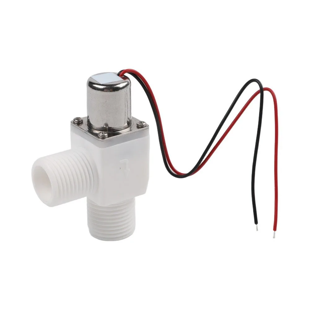 12 Inch DC 4 5V Pulse Solenoid Valve Plastic Water Control Electric Pulse Valve for Garden Irrigation and Water Systems