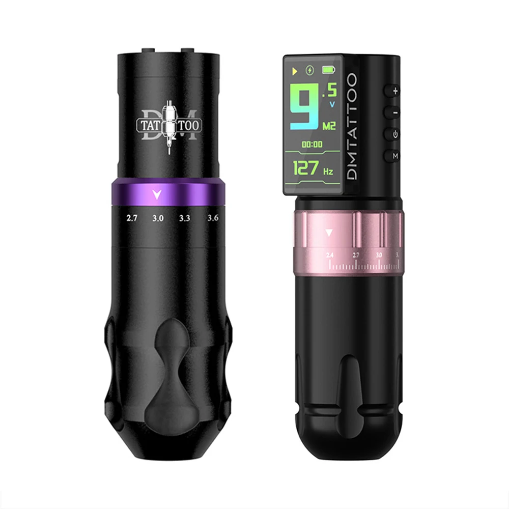 

DM Venom/Gorilla Tattoo Machine Wireless Adjustable Stroke Tattoo Machine With 2300mAh Powerful Color Screen Battery Tattoo Art