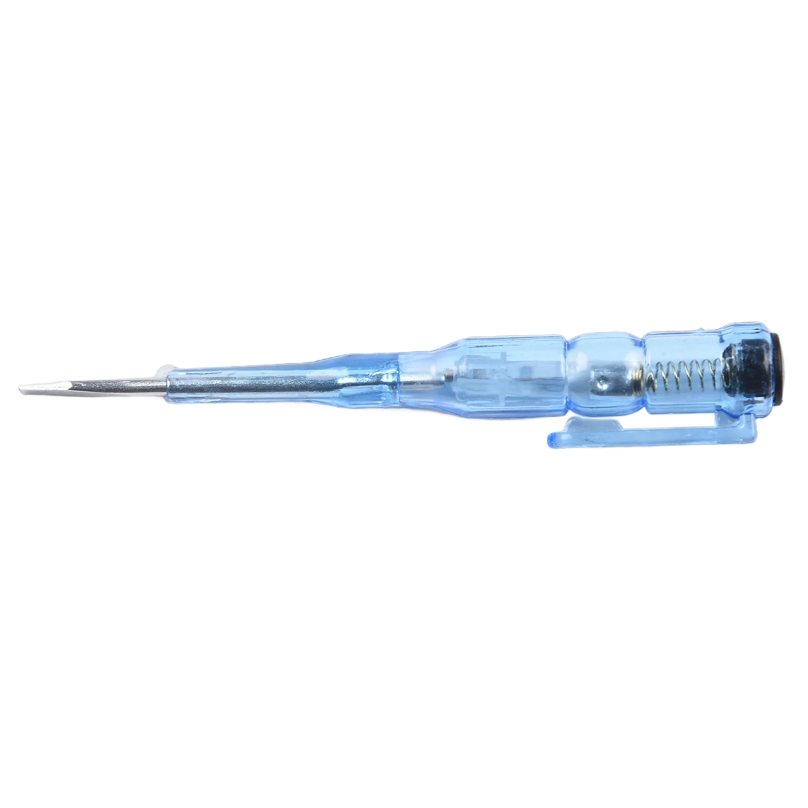 Test Pen Voltage Tester Plastic Screwdrive 45#Steel Decoration Voltage Tester Electric Tester Electric Tool Flat