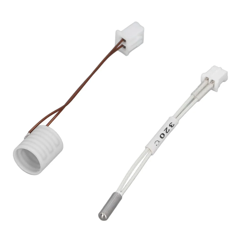 60W Power Ceramic Heater Thermistor Kit Heat Break Resistance Ceramic Heating Element Quick-Swap Nozzle Kit Thermistor Sensor