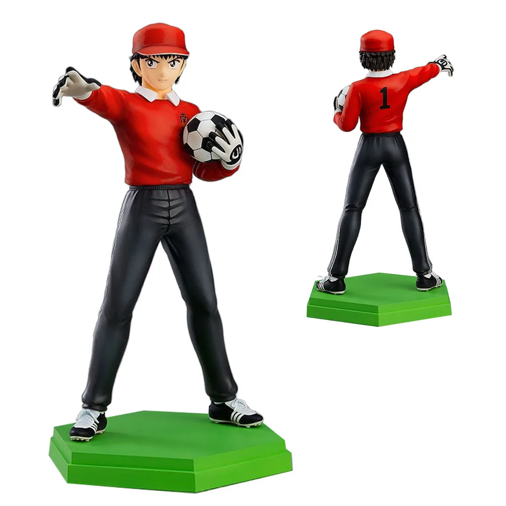 

19CM Wakabayashi Genzou Hyuuga Kojirou Figure Captain Tsubasa Anime Model Toy Gift Collection Ornaments Crafts Proportion PVC