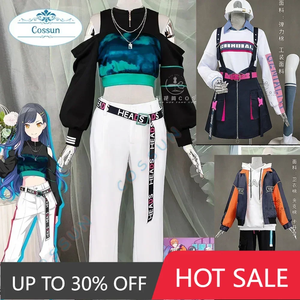 

COSSUN Project Sekai Shiraishi An/ Azusawa Kohane/ Shinonome Akito/ Aoyagi Toya Косплей Костюм Хэллоуин PJSK Game Daily Casual