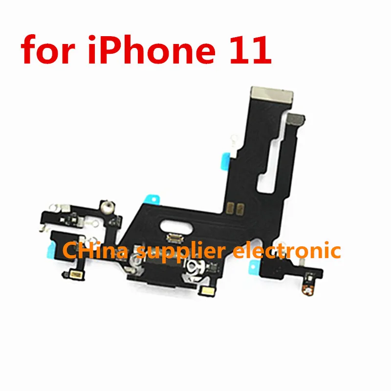 

5pcs-10pcs Original Charging Port Flex Cable for iPhone 11 USB Dock Charger Headphone Audio Jack Repair Parts