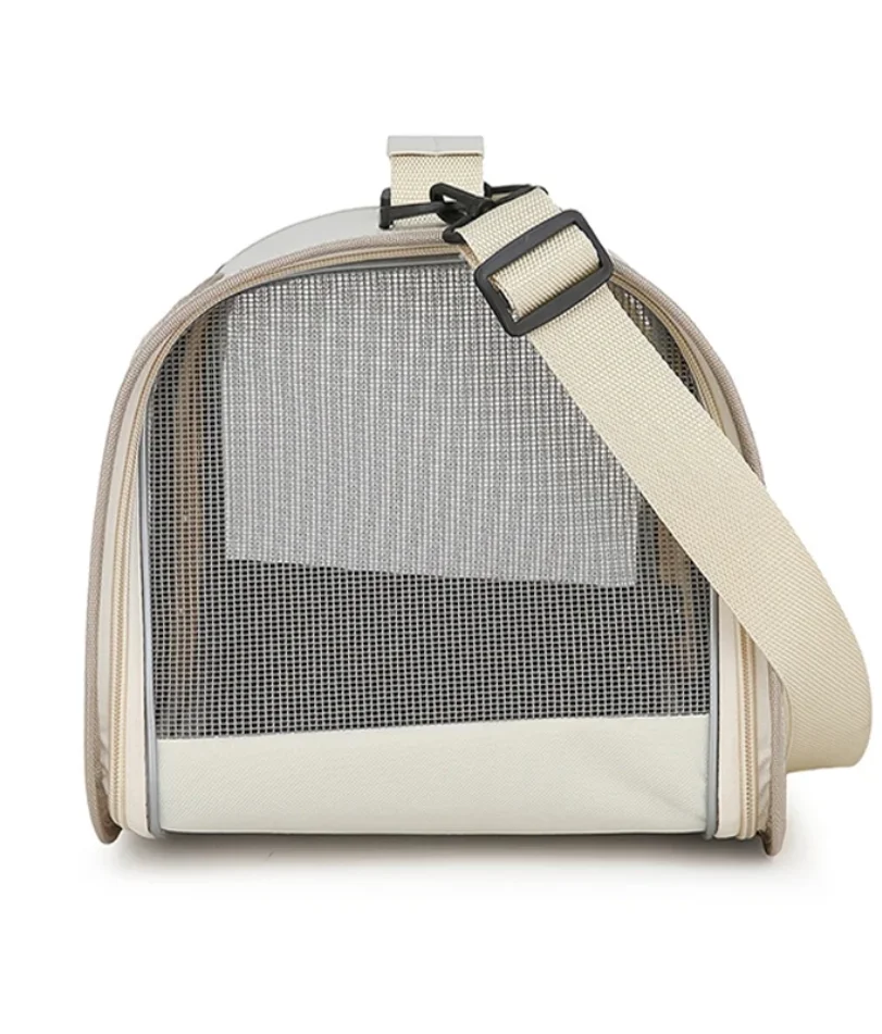حقيبة محمولة لحمل الحيوانات الأليفة للكلاب الصغيرة والقطط في الهواء الطلق حقيبة قطط قابلة للطي قابلة للتنفس حقيبة كتف للقطط حقيبة حمل هريرة #3