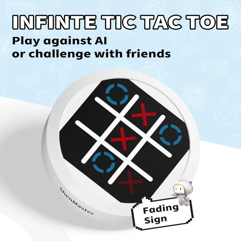 Console de jogos eletrônicos portátil 4 em 1, brinquedos para crianças, treinamento cerebral e crescimento de memória, presentes sensoriais