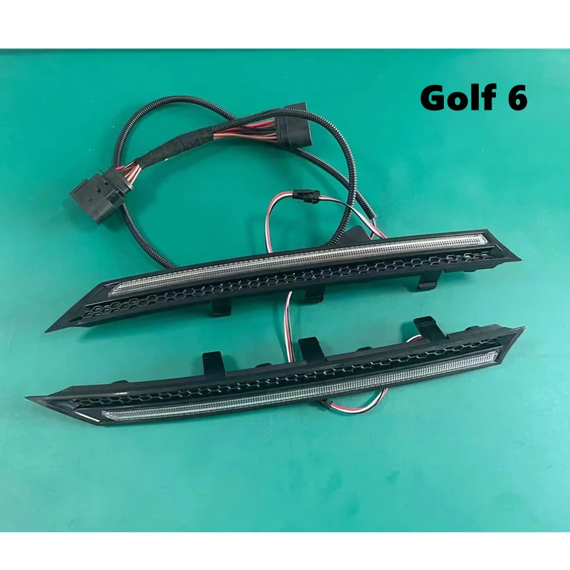 For Volkswagen VW Golf 7 MK7 Facelift Golf 8 MK7.5 GTI R Golf 6 MK6 Arteon Front Grille Lamp Bumper Headlight Car Accessories