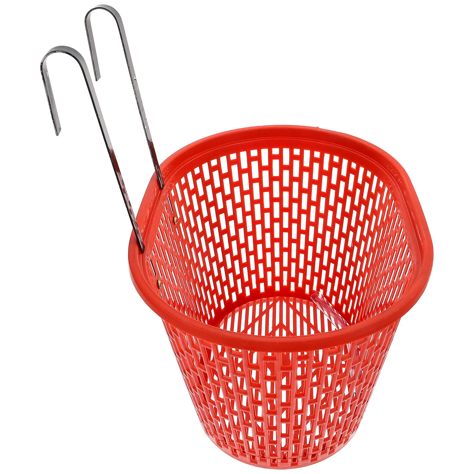 

Комплект из 1 шт. быстросъемной велосипедной корзины для тяжелых грузов, крепление на переднюю часть, крюк для хранения, совместимый с профессиональными велосипедами, удобный для езды