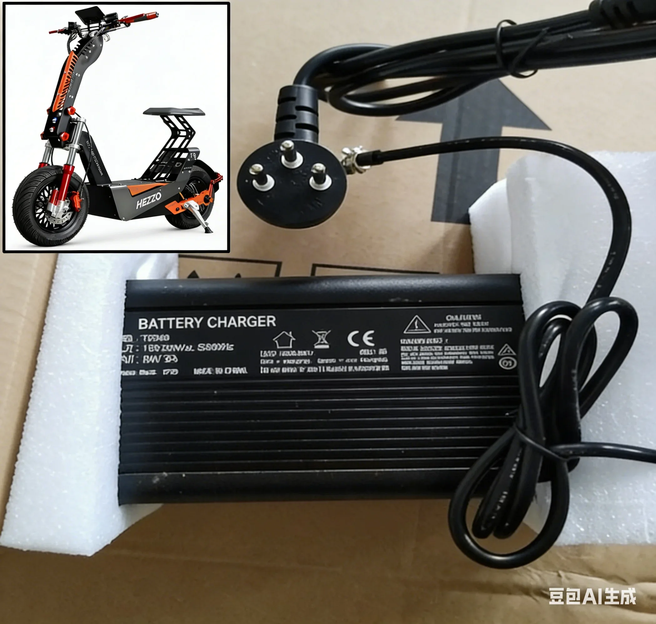 16Inch Off Road Escooter Foldable with Seat USA EU Warehouse HEZZO F8 Electric Scooter 72V 10Kw 100Km/h 50Ah 150Km Long Range