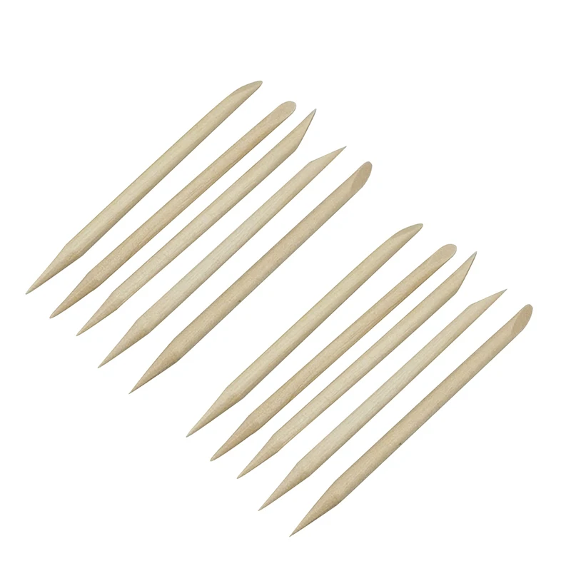Watch Repair Tool 10Pcs Solid Wood Cleaning Stick Willow Wood Stick Suitable for Movement Repair Dial Cleaning Tool Wooden Strip