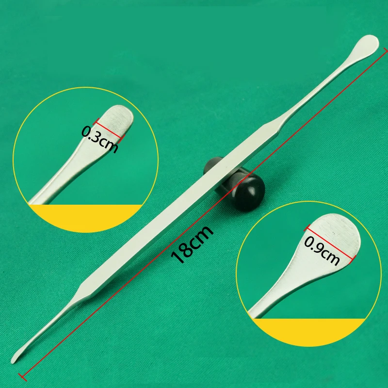 Nasal double-ended spatula Microscopic instrumentation Nasal bone stripping spatula
