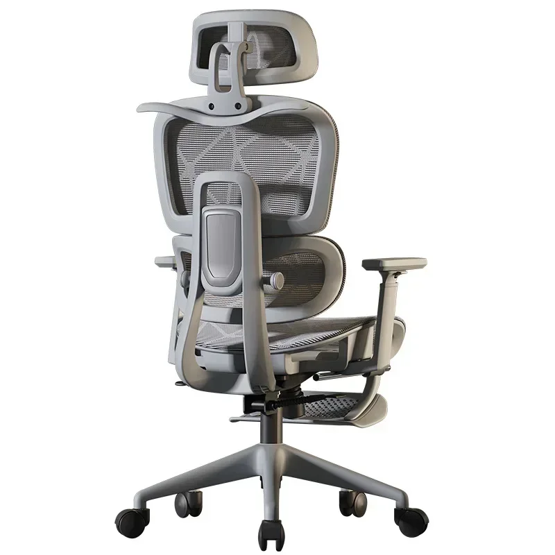 Silla de oficina ergonómica ejecutiva de malla, moderna, cómoda y elegante, diseño de sillas de escritorio de lujo, ruedas de mesa