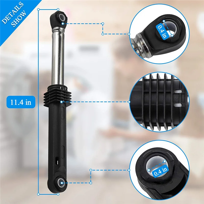 

New 3 PCS 383EER3001G 4901ER2003A Washer Shock Absorber Replace Part for LG Washing Machine 383EER3001F,383EER3001H