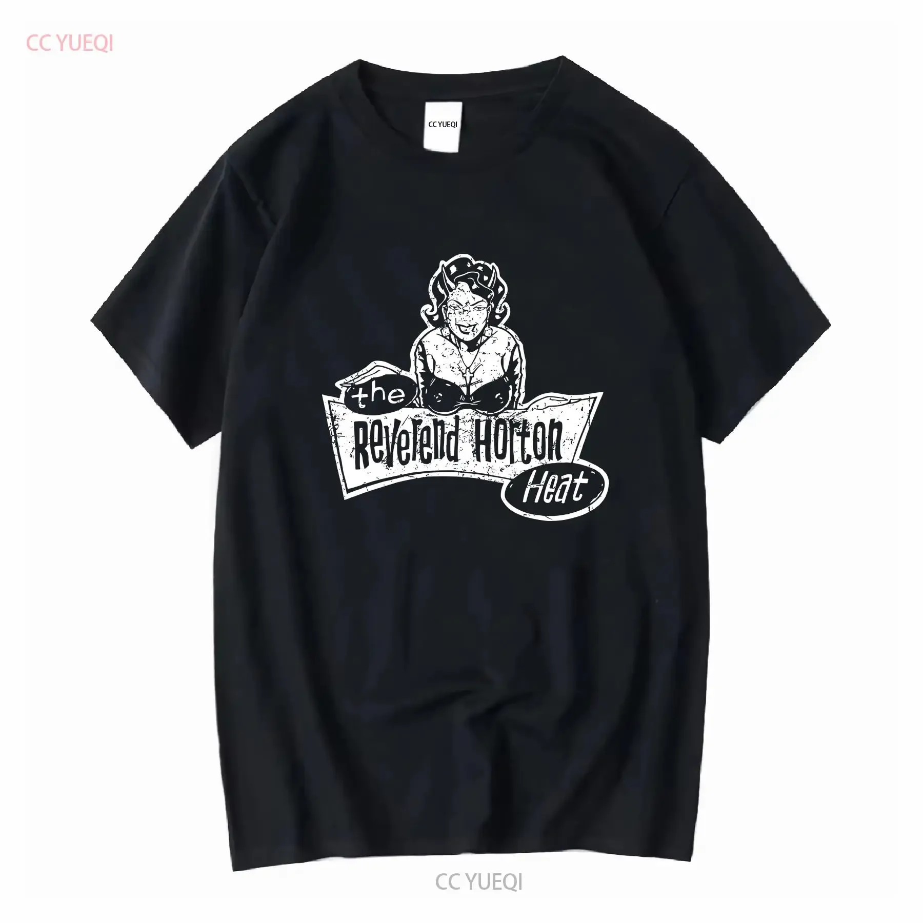 Vintage The Reverend Horton HeaT T Shirt Size XL long or short sleeves vintage Washed homme Top For Everyday Wear Soft