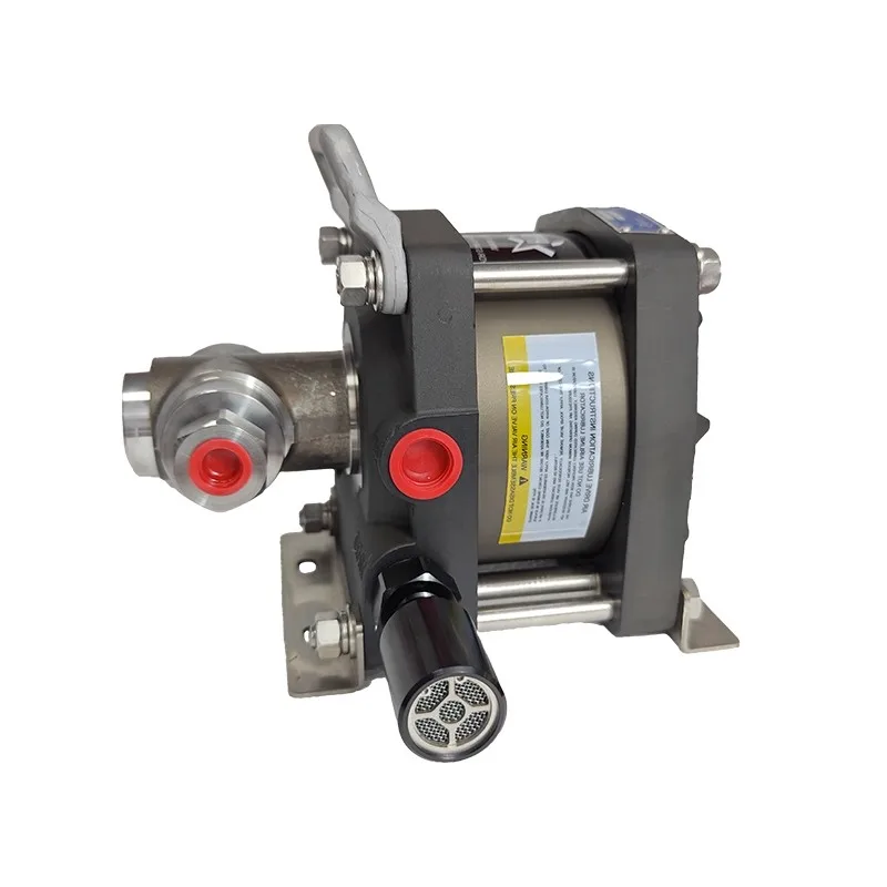 Pneumatic High Pressure Air Driven Liquid Pump Max 15000psi Similar Haskel Wetted Moc 316SS Fluid Pressure Testing Pump