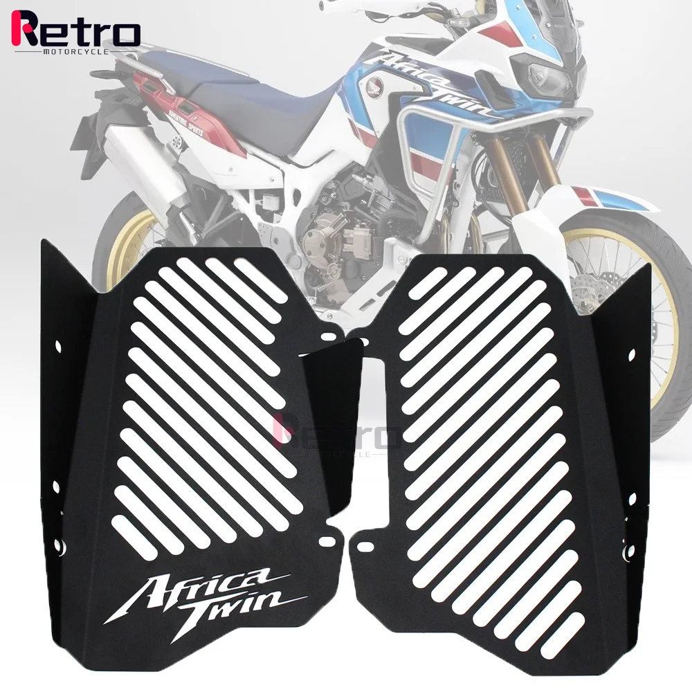 

2019 Aluminium Alloy Motorcycle Radiator Grille Guard Protection for HONDA CRF1000L CRF 1000L Africa Twin 2016 2017 2018 2019