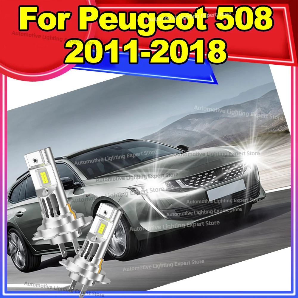 

Светодиодные лампы для фар 30000LM Turbofan CANBUS для Peugeot 508 2011 2012 2013 2014 2015 2016 2017 2018