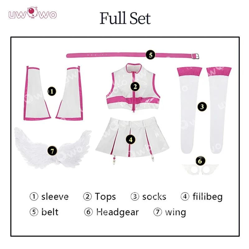 سلسلة AD1 UWOWO Collab: أزياء Lilysa Amanoo التأثيرية 2.5 الأبعاد الإغراء Niteng0o Jigen no Riricesa التأثيرية Hallowe5@rD~