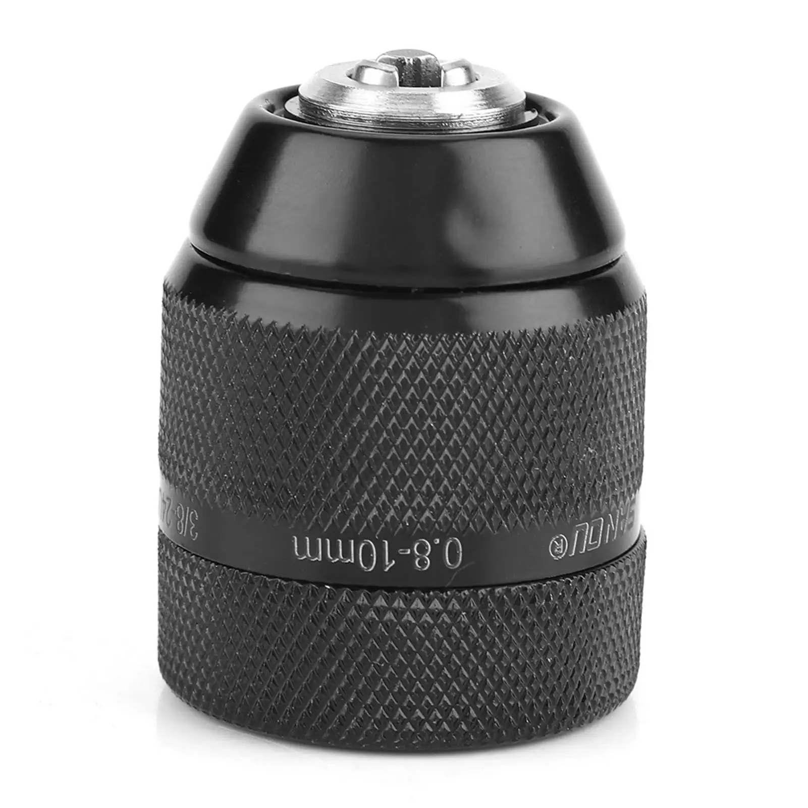 3/8" 나사 드릴 척 3/8" 나사 0.8mm-10mm 핸드 전기 드릴용 열쇠가 없는 금속 드릴 척 드릴 척 금속 드릴 척